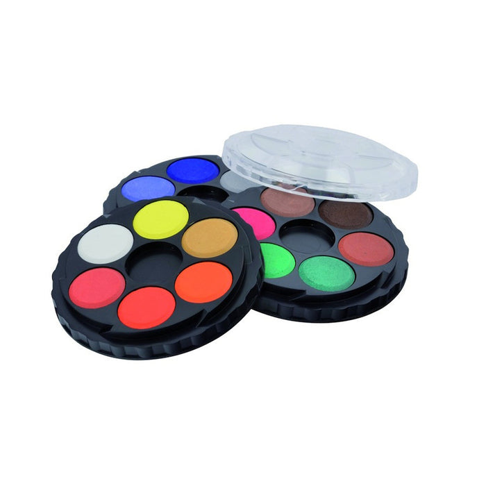 Koh-I-Noor Round Water Colours Set of 18 by Koh-I-Noor at Cult Pens