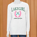 Lakegirl Women's Laurel Wreath Long Sleeve Tee