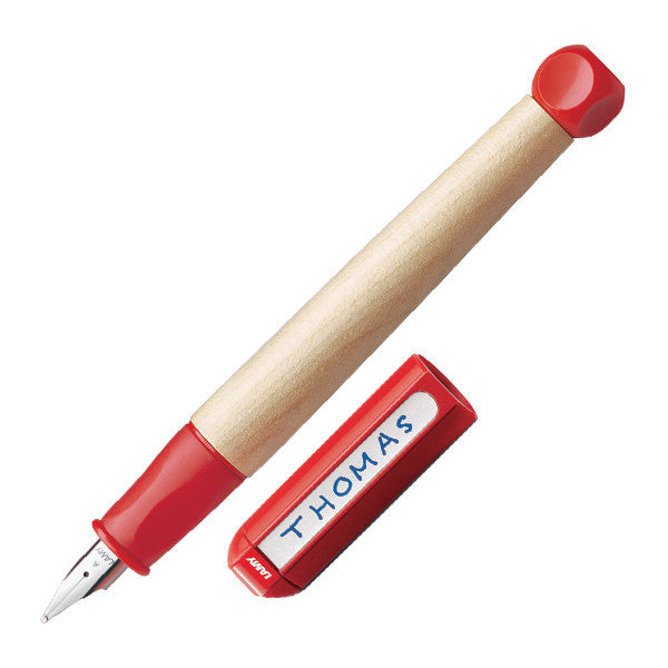 LAMY abc Fountain Pen Red by LAMY at Cult Pens