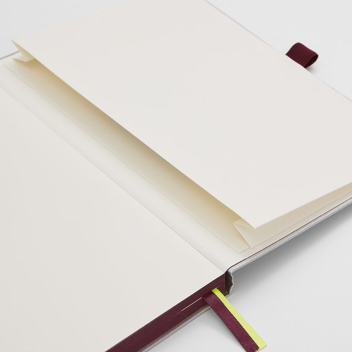 LAMY paper Notebook Hardcover A5 Black Trim by LAMY at Cult Pens