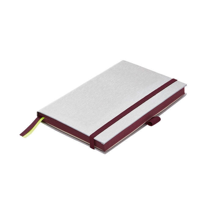 LAMY paper Notebook Hardcover A6 Black Purple Trim by LAMY at Cult Pens