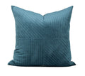 Large Decorative Throw Pillow for Couch, Blue Modern Sofa Pillows, Simple Modern Throw Pillows for Couch, Large Square Pillows-Paintingforhome