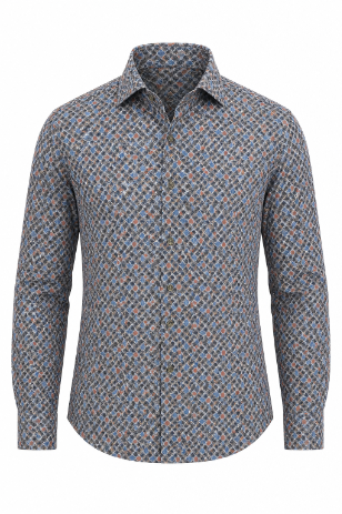 Leaves Print Shirt