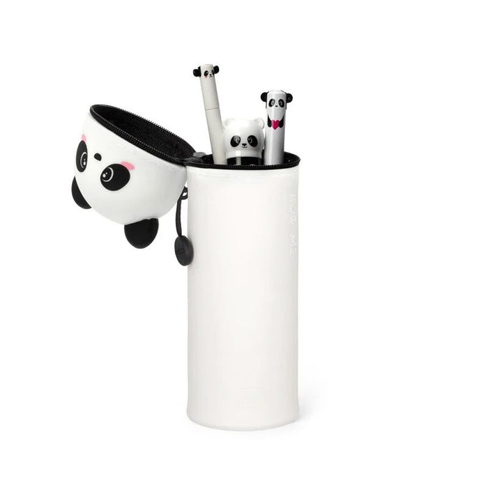 Legami Kawaii 2-in-1 Soft Silicone Pencil Case Panda