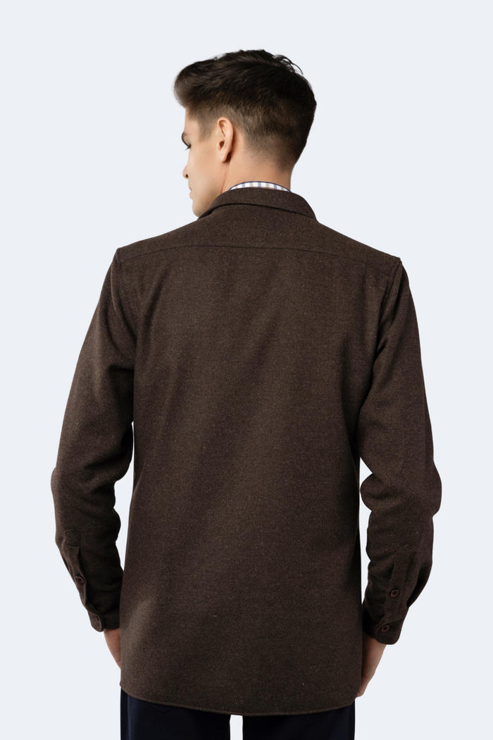 Leo Brown Shacket