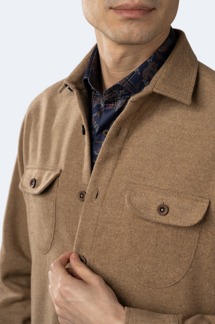 Leo Camel Shacket
