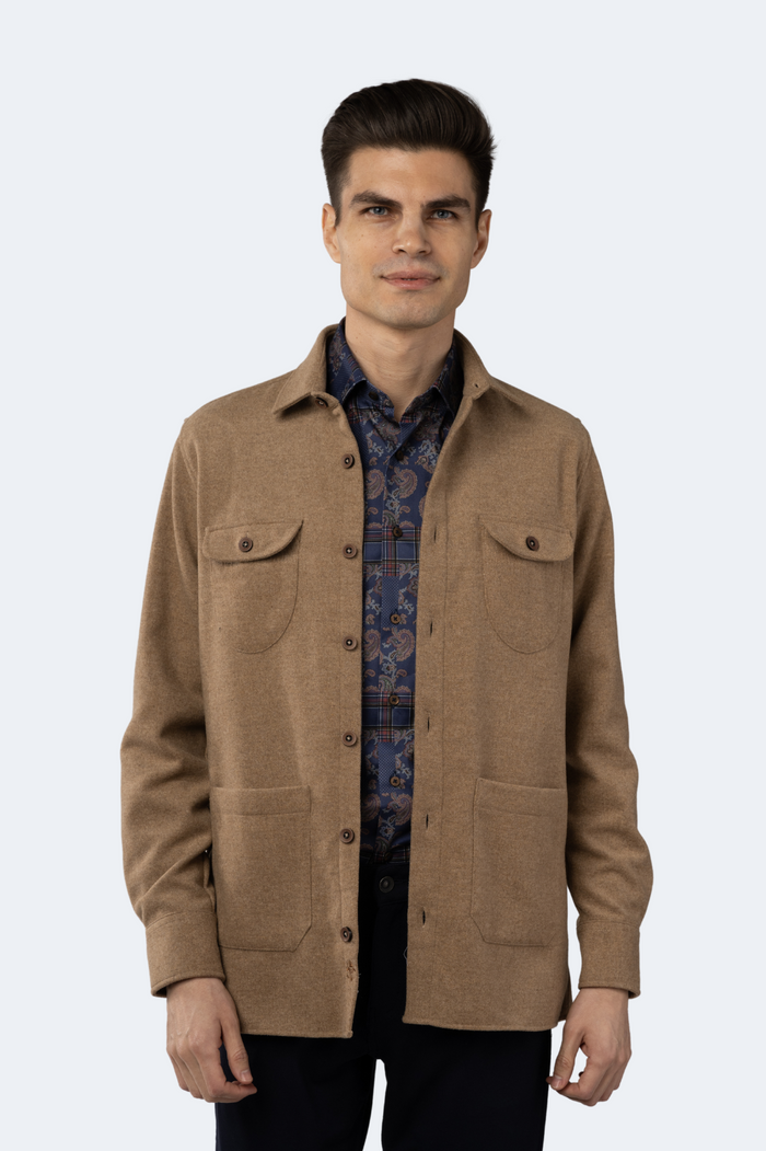 Leo Camel Shacket