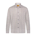 Leo Multicolor Dot Print Long Sleeve Shirt