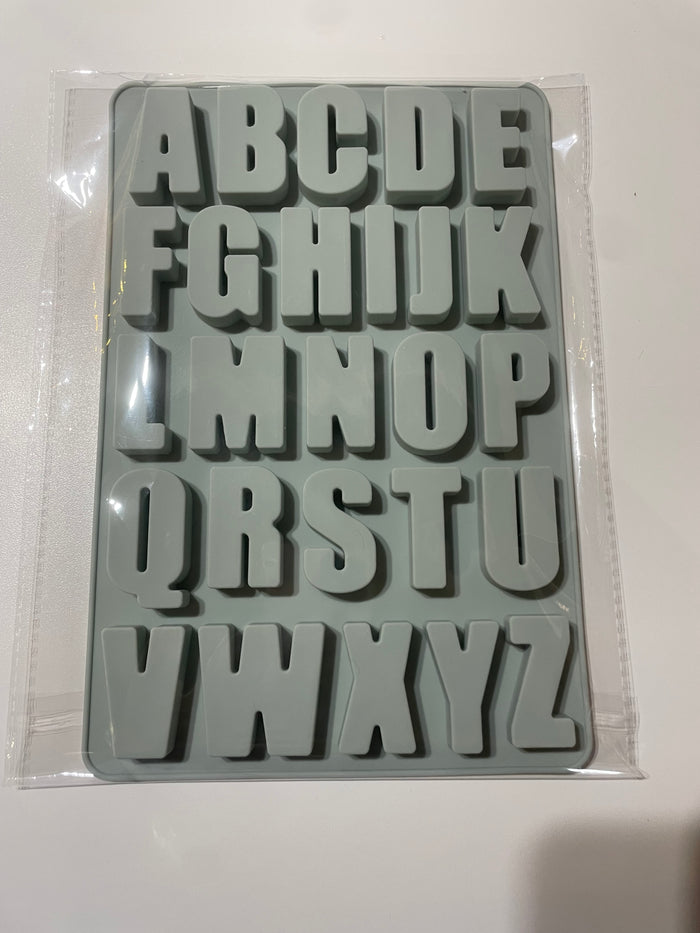 Letters Silicon Mold