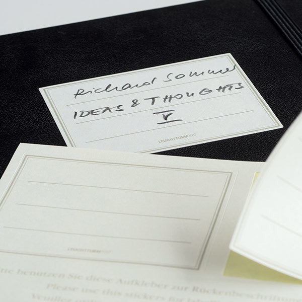 LEUCHTTURM1917 Hardcover Notebook Medium Black by LEUCHTTURM1917 at Cult Pens
