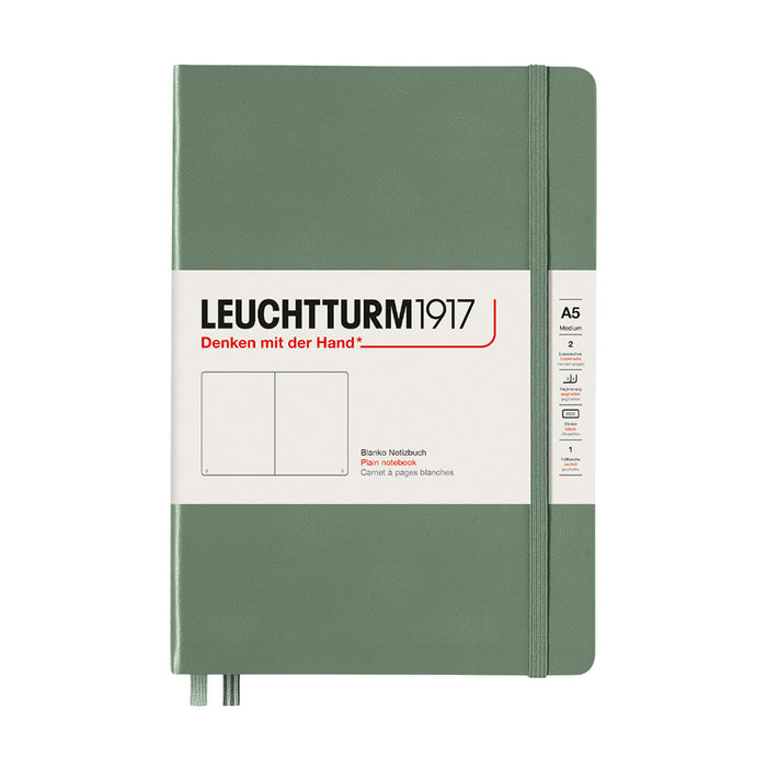 LEUCHTTURM1917 Hardcover Notebook Medium Olive by LEUCHTTURM1917 at Cult Pens