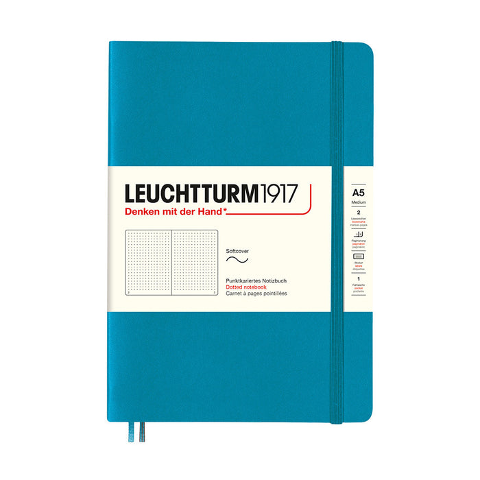 LEUCHTTURM1917 Softcover Notebook Medium Ocean by LEUCHTTURM1917 at Cult Pens