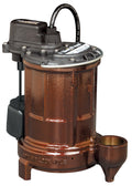 Liberty 257 LIBERTY 1/3 hp, Submersible Sump Pump, Cast iron, VMF vertical magnetic float, 115V, 10' cord. - NYDIRECT