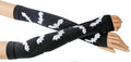 Long Fingerless Gotham Bat Gloves