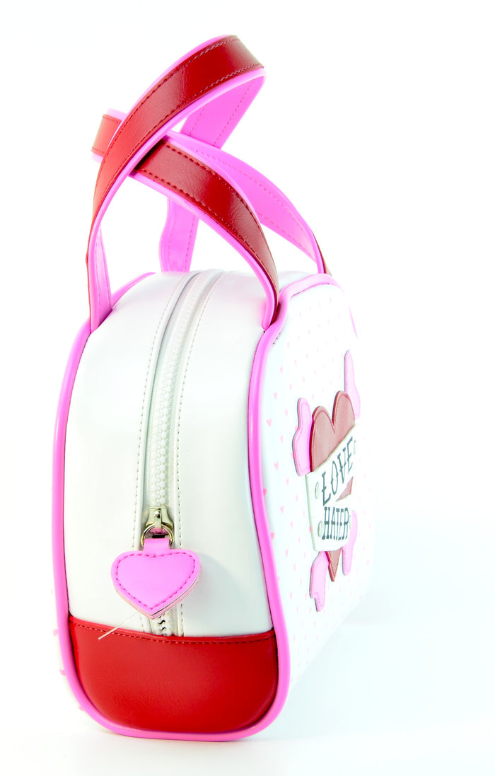 Love Hater Bowler Bag Long Handle