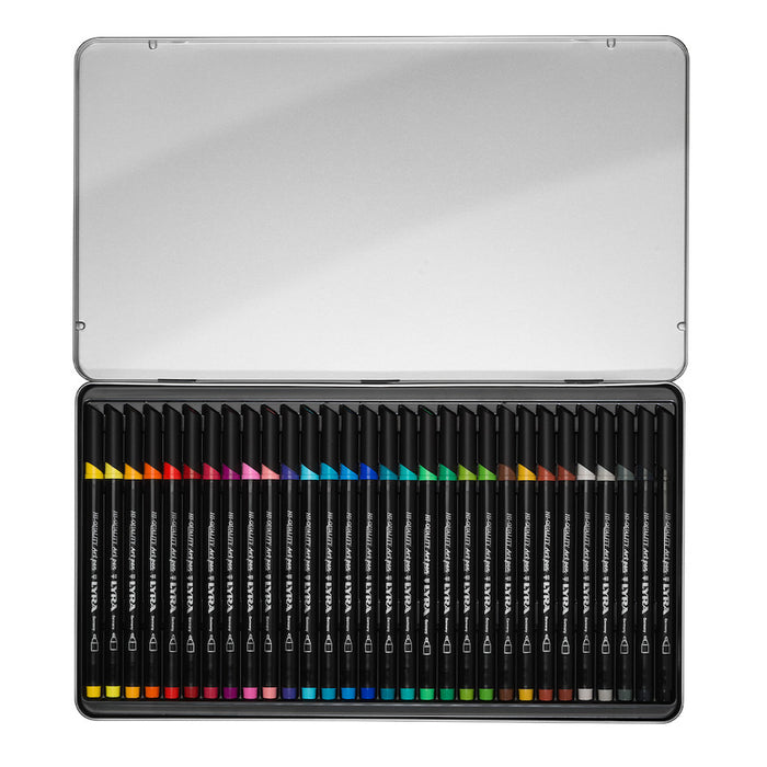 LYRA Art Felt Tip Pen Tin of 30 by LYRA at Cult Pens