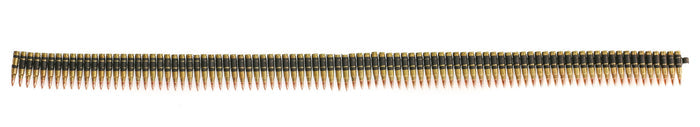 M16 Brass & Copper Bullet Belt – Black Links