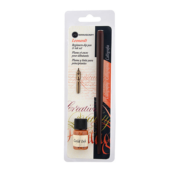 Manuscript Dip Pen Round Hand Nib and Ink Set by Manuscript at Cult Pens