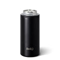 Matte Black Skinny Can Cooler