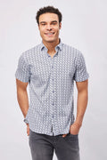 Max Colton Blue Baseballs Short Sleeve Shirt