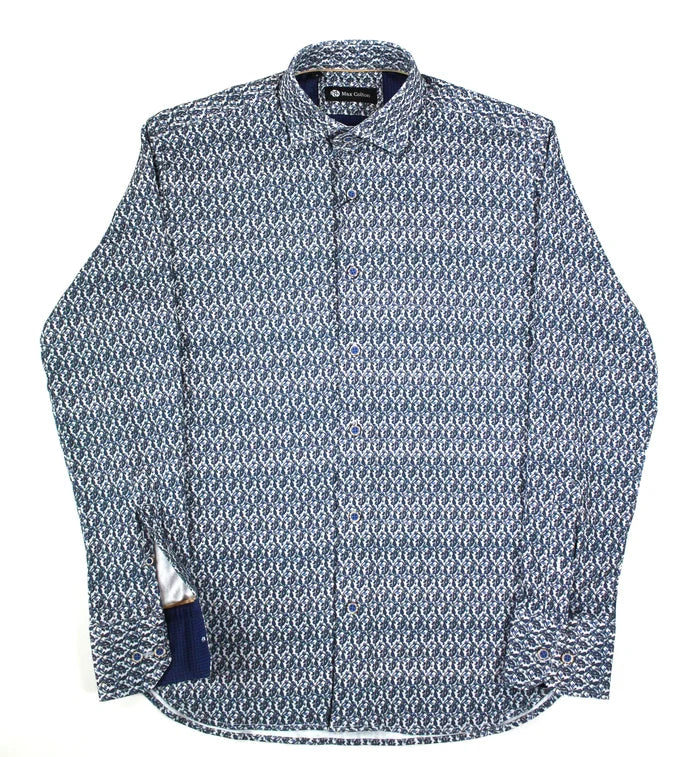 Max Colton Floral Paisley Long Sleeve Shirt