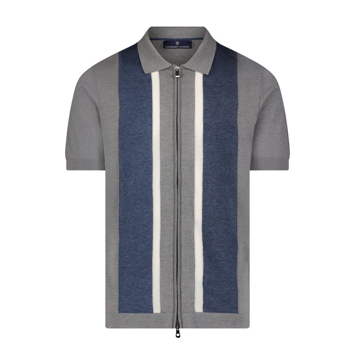 Mediterranean Full Zip Polo