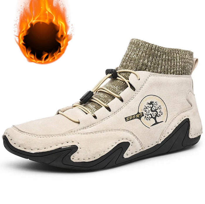 Men Soft Non Slip Driving Leather Shoes