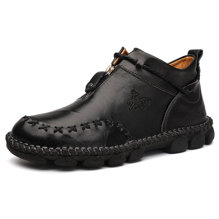 Men's Hand Stitching Leather Boots