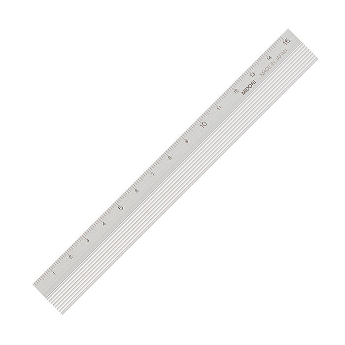 Midori Aluminium Ruler by Midori at Cult Pens