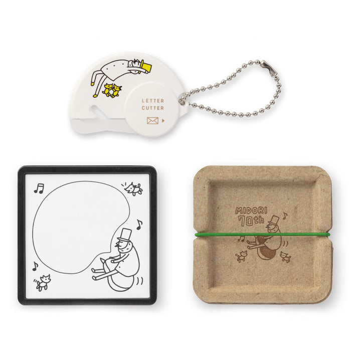 Midori Ojisan Stationery Set Limited Edition by Midori at Cult Pens