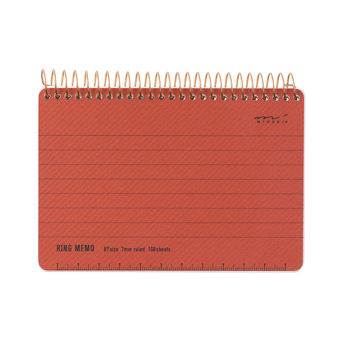 Midori Ring Memo Pad Basic B7 by Midori at Cult Pens