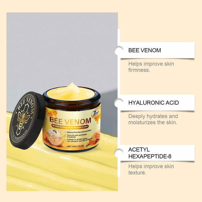 Crème de soin pour la peau avec ingrédients doux, hydratante et nourrissante, dans un pot blanc, pour une peau saine et éclatante