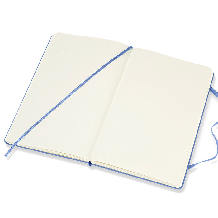 Moleskine Classic Collection Hardcover Large Notebook Hydrangea Blue by Moleskine at Cult Pens