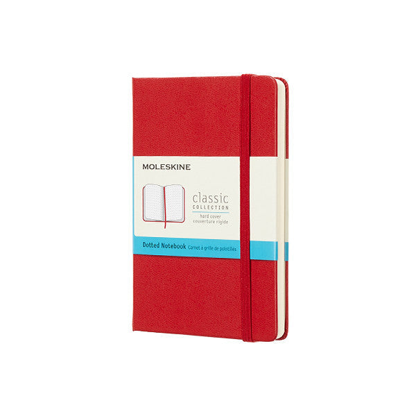 Moleskine Classic Collection Pocket Notebook 90x140 Scarlet Red by Moleskine at Cult Pens
