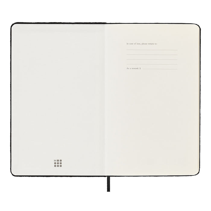 Moleskine Limited Collection Large Notebook Velvet Black Ruled by Moleskine at Cult Pens