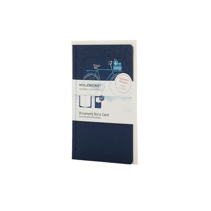 Moleskine Pocket Ornament Card Bike by Moleskine at Cult Pens