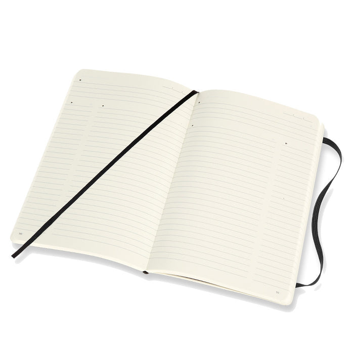 Moleskine Pro Notebook Soft Cover Large 135x210 Black by Moleskine at Cult Pens