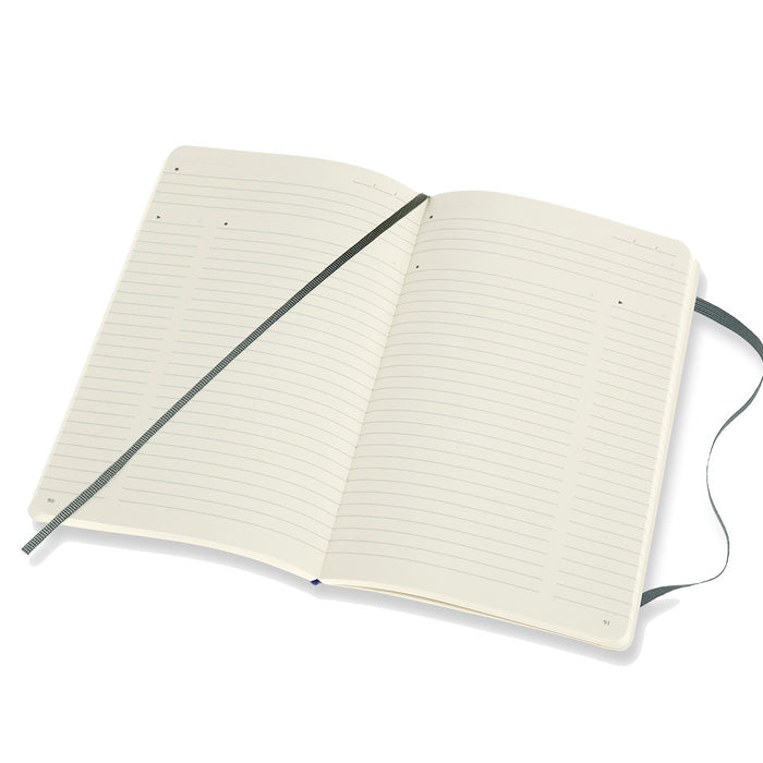 Moleskine Pro Notebook Soft Cover Large 135x210 Forest Green by Moleskine at Cult Pens