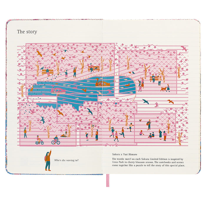 Moleskine Sakura Large Notebook Collector's Edition Box by Moleskine at Cult Pens
