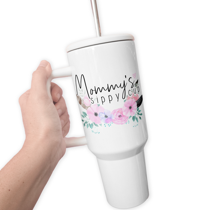 Mommy's Sippy Cup 40 Oz Tumbler