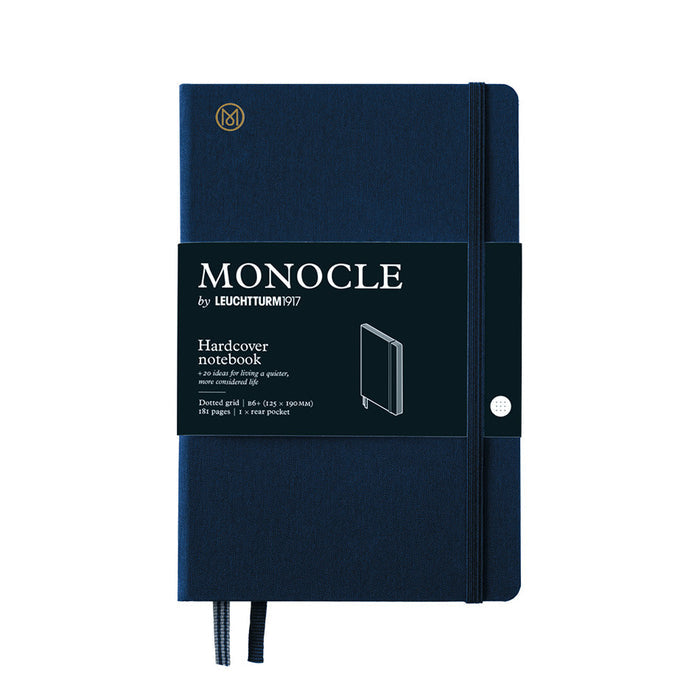 Monocle by Leuchtturm1917 Hardcover Notebook B6+ Navy by Monocle by Leuchtturm1917 at Cult Pens