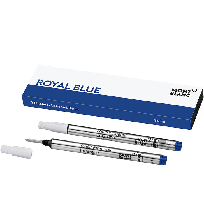 Montblanc LeGrand Fineliner Refill Set of 2 Broad by Montblanc at Cult Pens