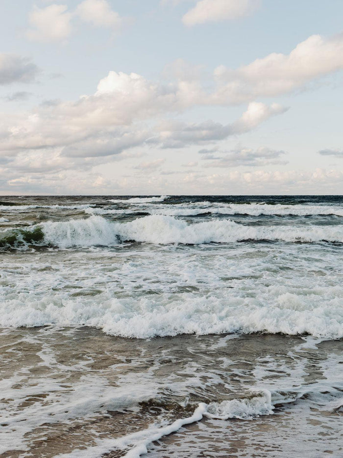 Morning Waves Wall Mural-Wall Mural-Eazywallz