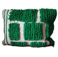 Moroccan Beni Ouarain Rug Pillow / Cushion - Al Khadra - Green