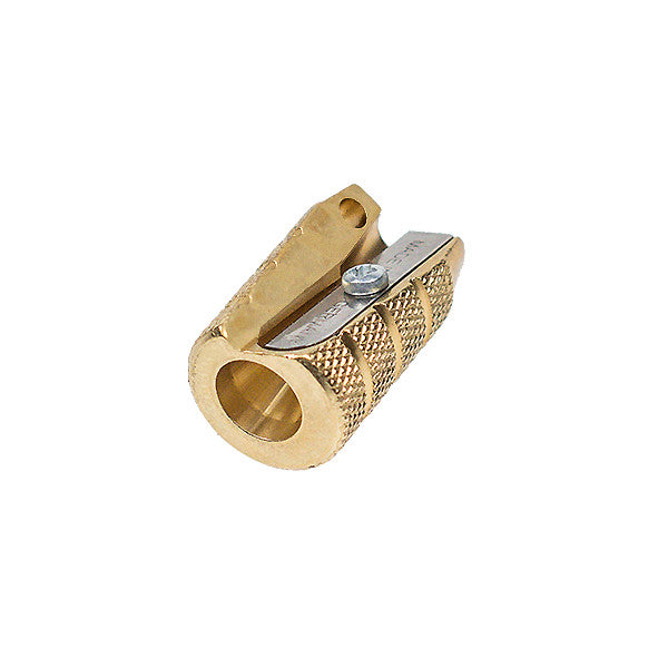 M+R Grenade Single Hole Brass Keyring Sharpener by M+R at Cult Pens