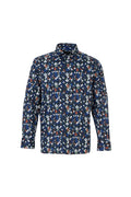 Multi Diamond Geo Print Button Down Shirt