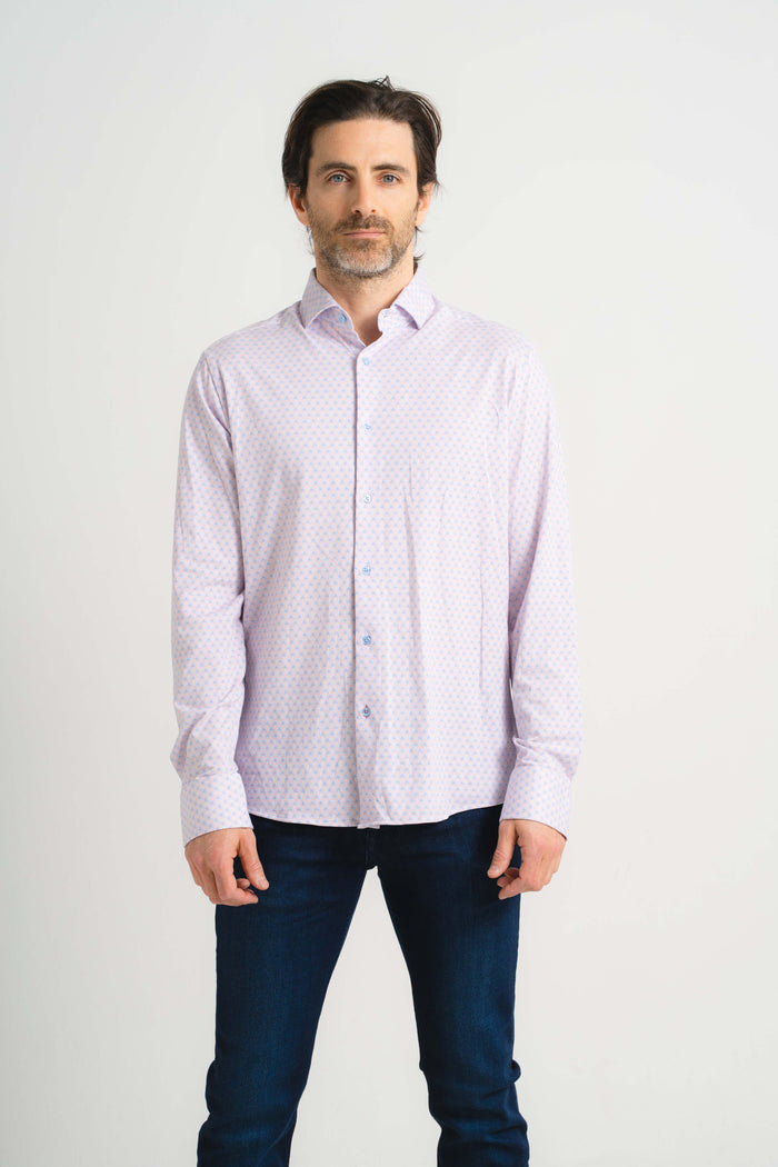 Multi Hex Print Shirt