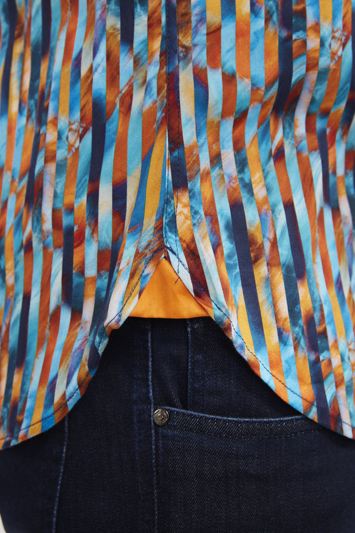 Multicolor Stripe Shirt