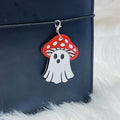 Mushroom Ghostie Acrylic Charm
