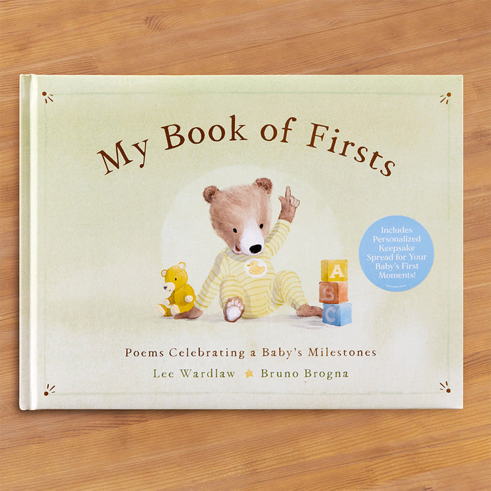 "My Book of Firsts: Poems Celebrating a Baby's Milestones" by Lee Wardlaw